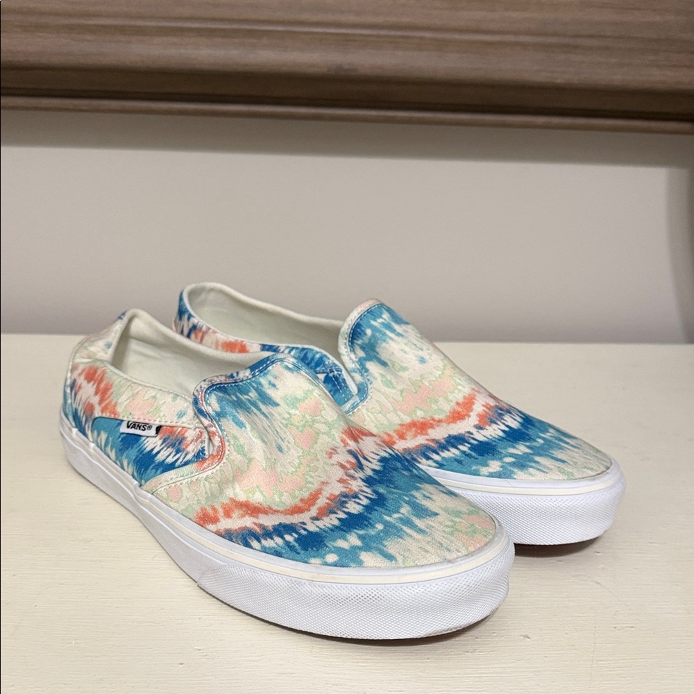 Vans Multicolor Tie-Dye Slip-Ons